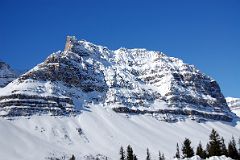 37 Crowfoot Mountain Subsidiary Peak From Viewpoint On Icefields Parkway.jpg